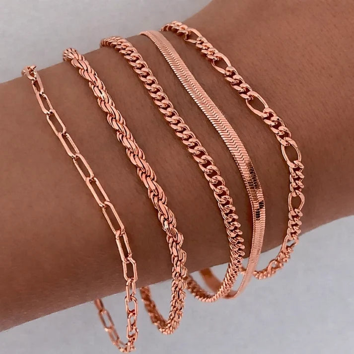 Ellis Layered Bracelet Set