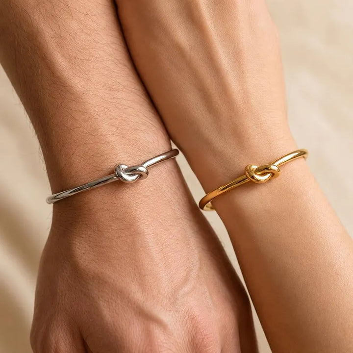 Golden Knot Adjustable Bracelet