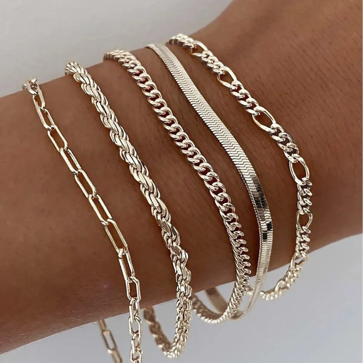 Ellis Layered Bracelet Set